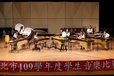 比賽演奏中