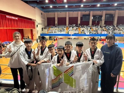 賀! 本校跆拳道隊參加新北市114年小學運動會榮獲佳績圖片